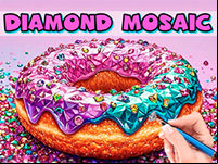 Diamond mosaic